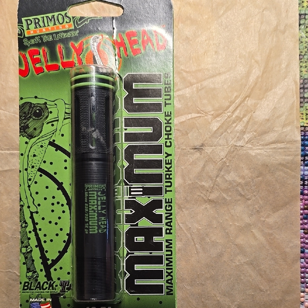 Black and Green Maximum Range Turkey Choke Tube